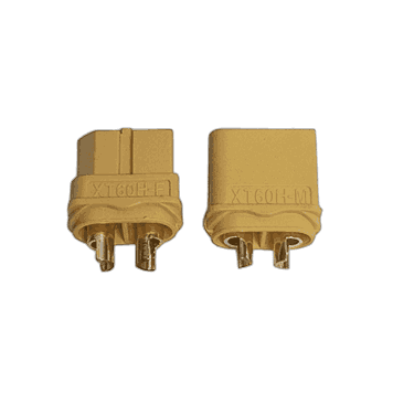 CONNECTOR XT60 (M+F) WITH CAP