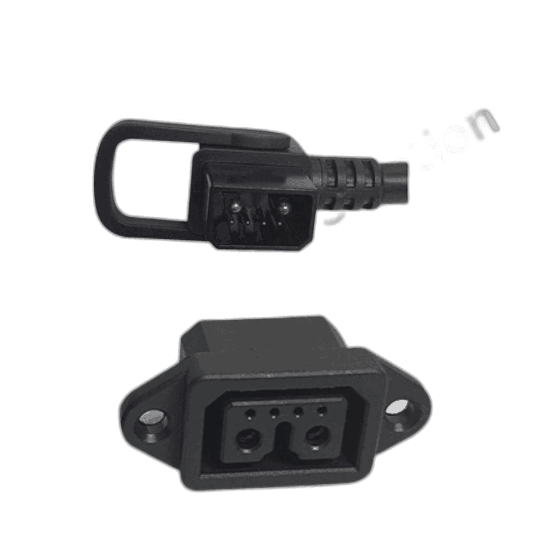 IEC D-TYPE 2+4 (MALE WITH 500MM CABLE)+ FEMALE