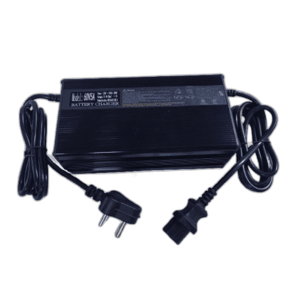 E-SCOOTY BATTERY CHARGER 54.75V-6AMP NMC (ALUMINIUM CHARGER)