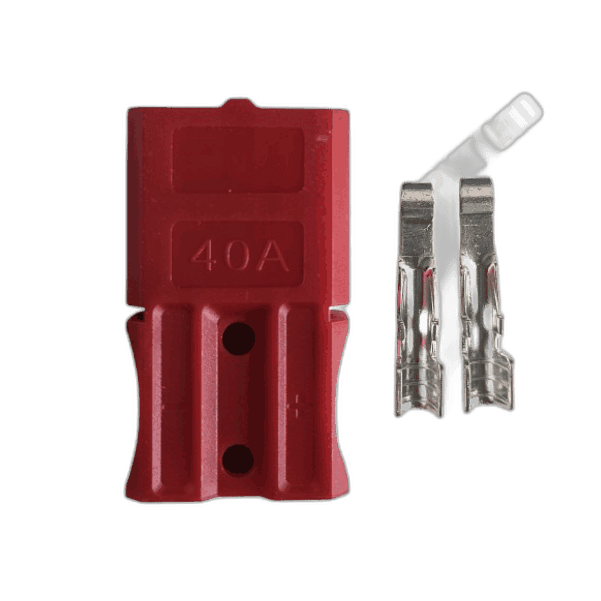 CONNECTOR SB 40 - 2 PIN SET RED