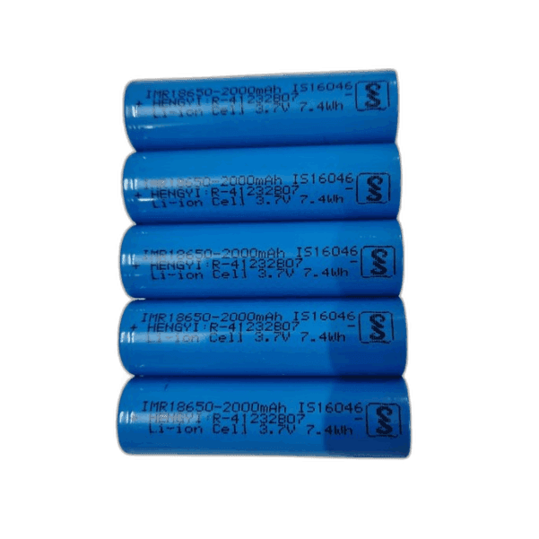 Hengyi - 18650 : 2000mAh Lithium Cell