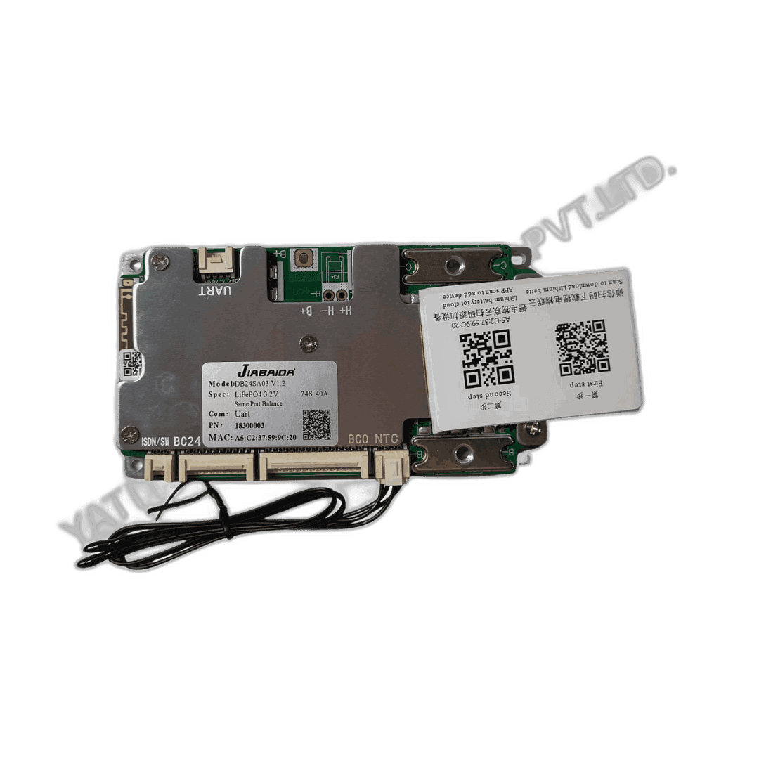 JBD LFP 7S-24S - 100AMP SEMI SMART BMS