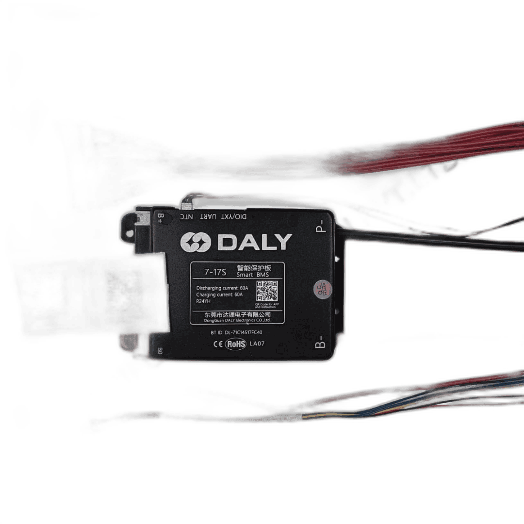 DALY BLACK 7S-17S- 60AMP SMART BMS