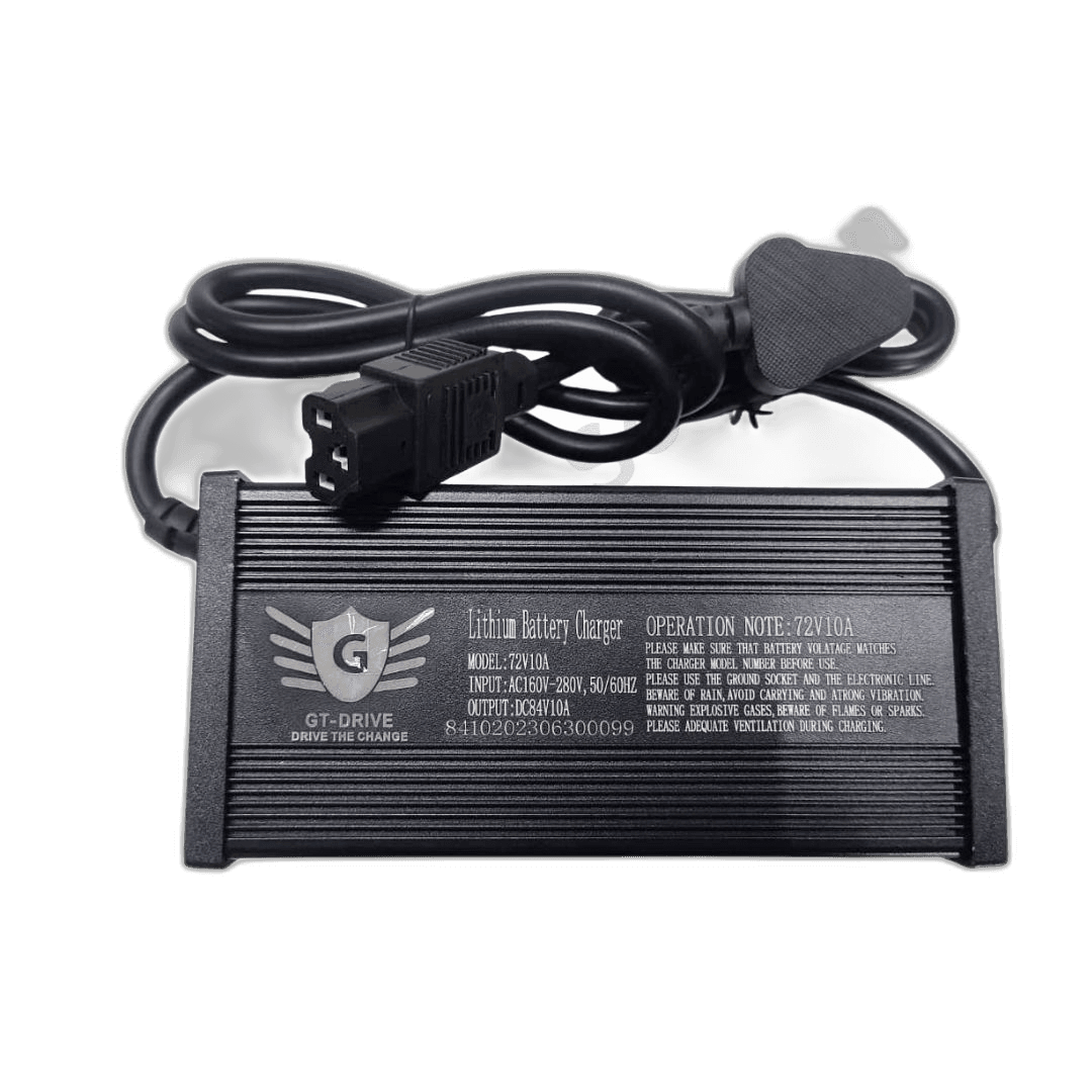 E-SCOOTY CHARGER 84V - 10Amp (ALUMINIUM CASE) Non Warranty