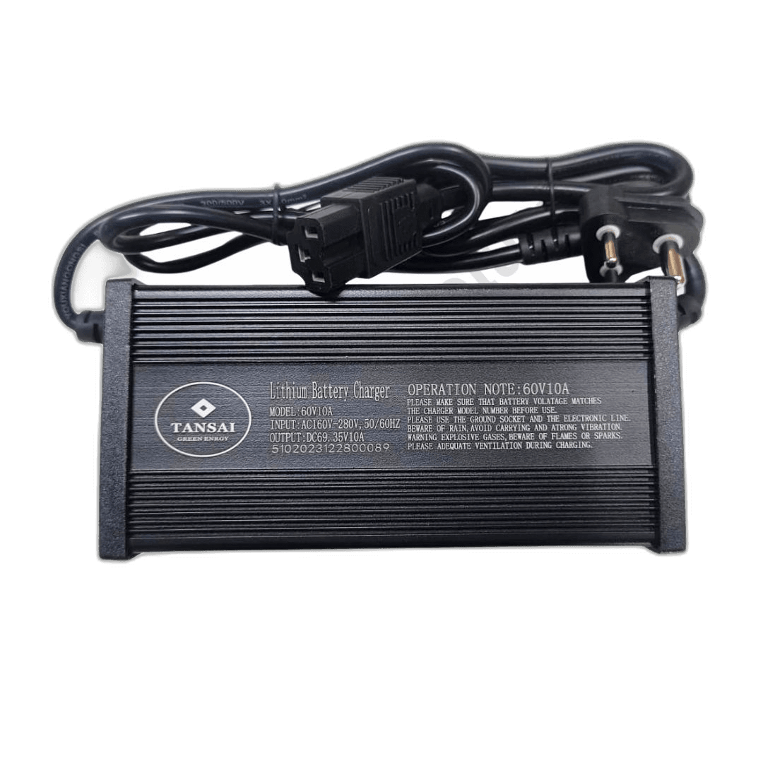 E-SCOOTY CHARGER 69.35V - 10AMP (ALUMINIUM CASE) Non Warranty